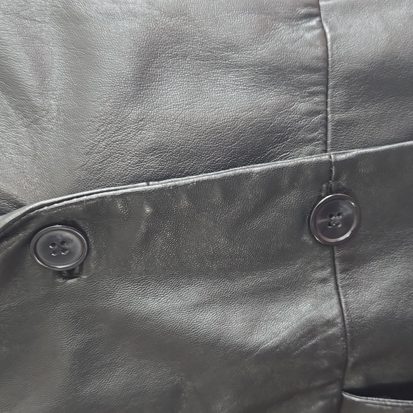 Jaclyn Smith Classics Genuine Leather Jacket - Picture 3 of 10